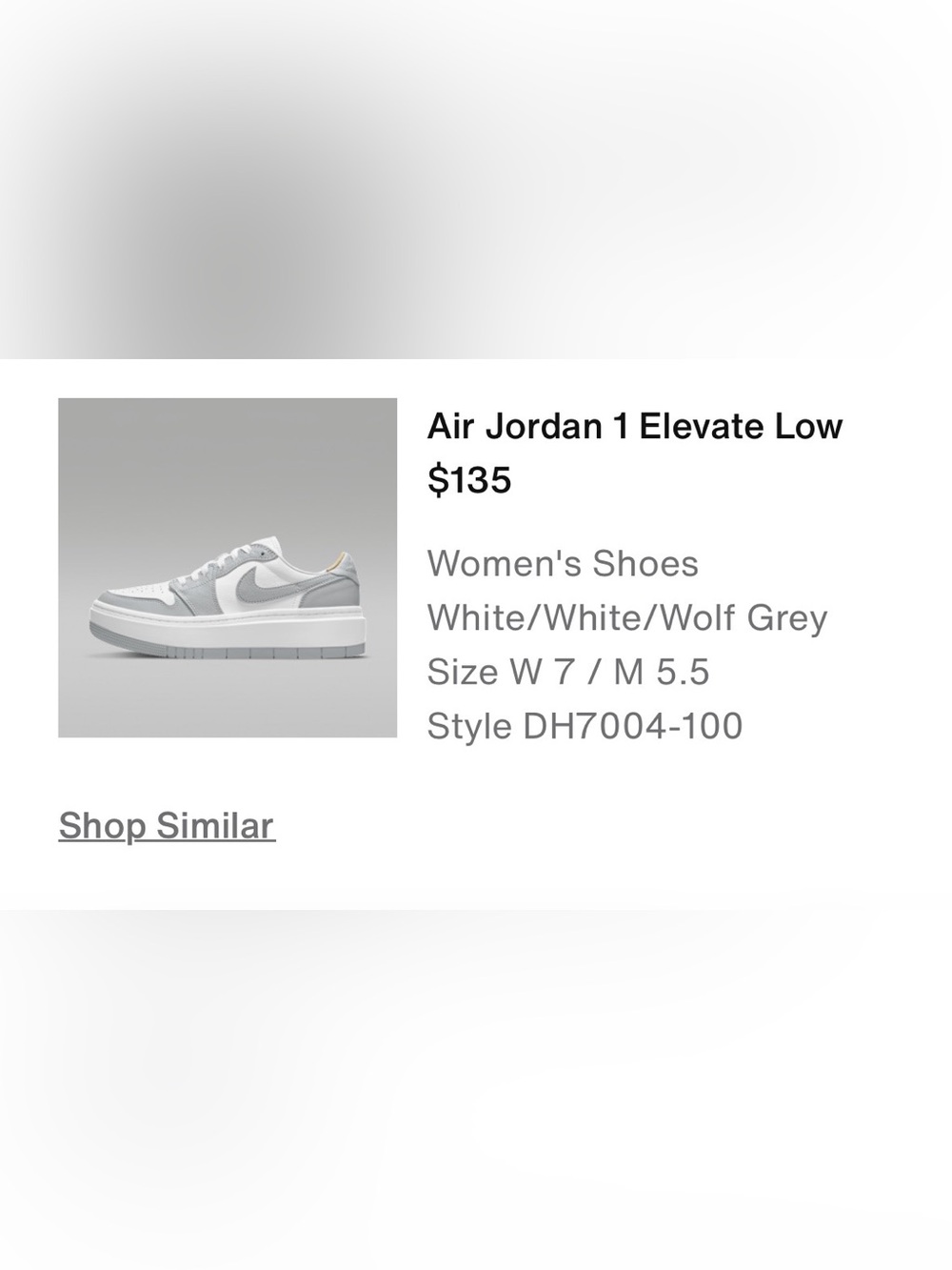 Air Jordan 1 Elevate Low